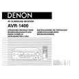 DENON AVR1400 Instrukcja Obsługi