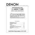DENON DCR-710R Instrukcja Serwisowa