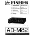 FISHER AD-M82 Instrukcja Obsługi