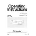 PANASONIC AGDTL1P Instrukcja Obsługi