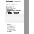 PIONEER PDK-FS02 Instrukcja Obsługi