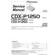 PIONEER CDX-P1250/XN/EW Instrukcja Serwisowa