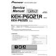 PIONEER KEH-P6025/XN/ES Instrukcja Serwisowa