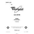 WHIRLPOOL LG7681XSW1 Katalog Części