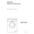 JOHN LEWIS JLWM1603 Instrukcja Obsługi