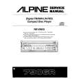 ALPINE 7906R Instrukcja Serwisowa