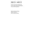AEG 485D-W Instrukcja Obsługi