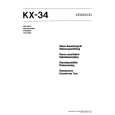 KENWOOD KX34 Instrukcja Obsługi