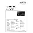 TOSHIBA SJV12 Instrukcja Serwisowa