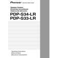 PIONEER PDP-S34-LR/XIN1/UC Instrukcja Obsługi