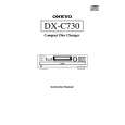 ONKYO DX-C730 Instrukcja Obsługi