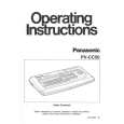 PANASONIC PVCC50 Instrukcja Obsługi