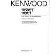KENWOOD 1050CT Instrukcja Obsługi