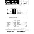 HITACHI CPT2051 Instrukcja Serwisowa