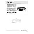 TEAC A-500 Instrukcja Serwisowa