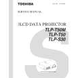 TOSHIBA TLPT50 Instrukcja Serwisowa