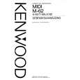 KENWOOD M62 MIDI Instrukcja Obsługi