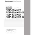 PIONEER PDP-43MXE1-S/TXK/1 Instrukcja Obsługi