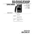SONY SS-EX55P Instrukcja Serwisowa
