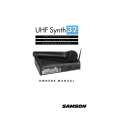 SAMSON UHF SYNTH32 Instrukcja Obsługi