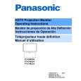 PANASONIC PT47WX34J Instrukcja Obsługi