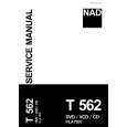 NAD T562 Instrukcja Serwisowa