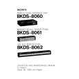 SONY BKDS-8061 Instrukcja Serwisowa