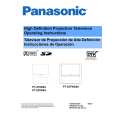PANASONIC PT53XD64 Instrukcja Obsługi