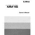 KAWAI MM16 Instrukcja Obsługi
