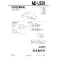 SONY ACLS5K Instrukcja Serwisowa