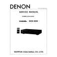 DENON DCD800 Instrukcja Serwisowa