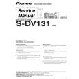 PIONEER S-DV131/XCN5 Instrukcja Serwisowa