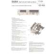 SABA CD 450 Instrukcja Serwisowa