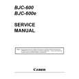 CANON BJC-600 Instrukcja Serwisowa