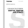 TOSHIBA 50WP16E Instrukcja Serwisowa