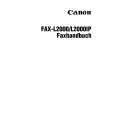 CANON FAX-L2000IP Instrukcja Obsługi