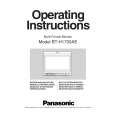 PANASONIC BTH1700AE Instrukcja Obsługi