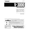 TEAC V3000 Instrukcja Obsługi