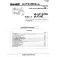SHARP VL-E41X Instrukcja Serwisowa