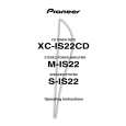 PIONEER XC-IS22CD/ZPWXJ Instrukcja Obsługi
