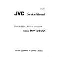 JVC KM2500 Instrukcja Serwisowa