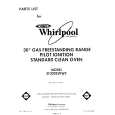 WHIRLPOOL SF302ESRW5 Katalog Części