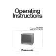 PANASONIC WVCM1470 Instrukcja Obsługi