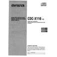 AIWA CDCX116 Instrukcja Obsługi