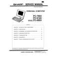 SHARP PC-8150 Instrukcja Serwisowa