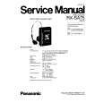 PANASONIC RXSA75 Instrukcja Serwisowa
