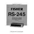 FISHER RS-245 Instrukcja Serwisowa