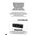 PANASONIC CQ-FX85 Instrukcja Obsługi