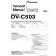PIONEER DV-C503/RDXU1/RD Instrukcja Serwisowa
