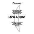 PIONEER DVD-D7361 Instrukcja Obsługi